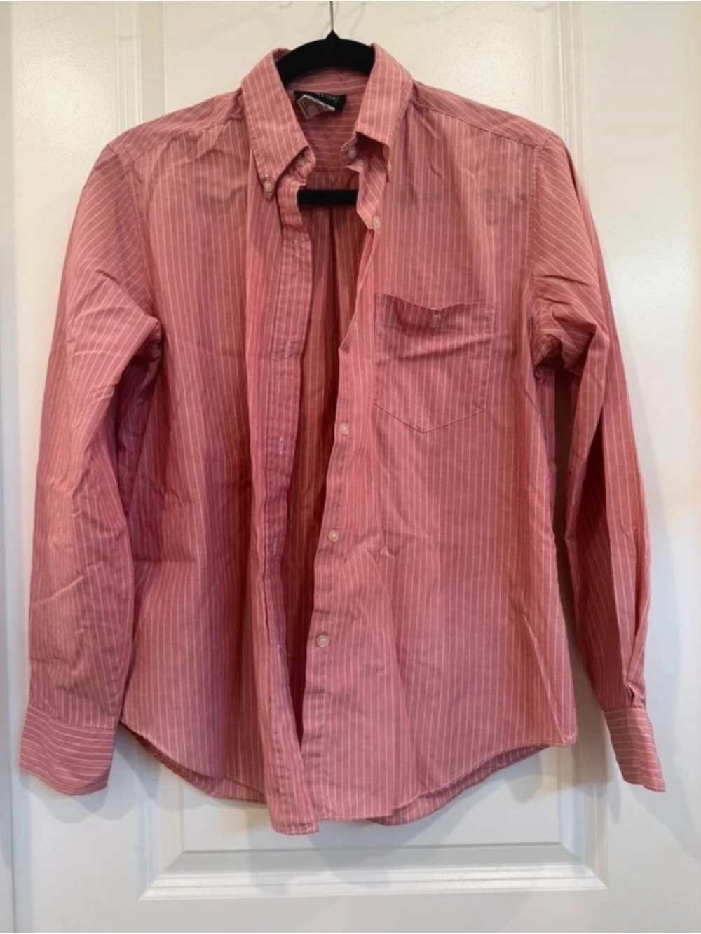 Women’s James Cox 1990s Pink Stripe Button-Down Shirt